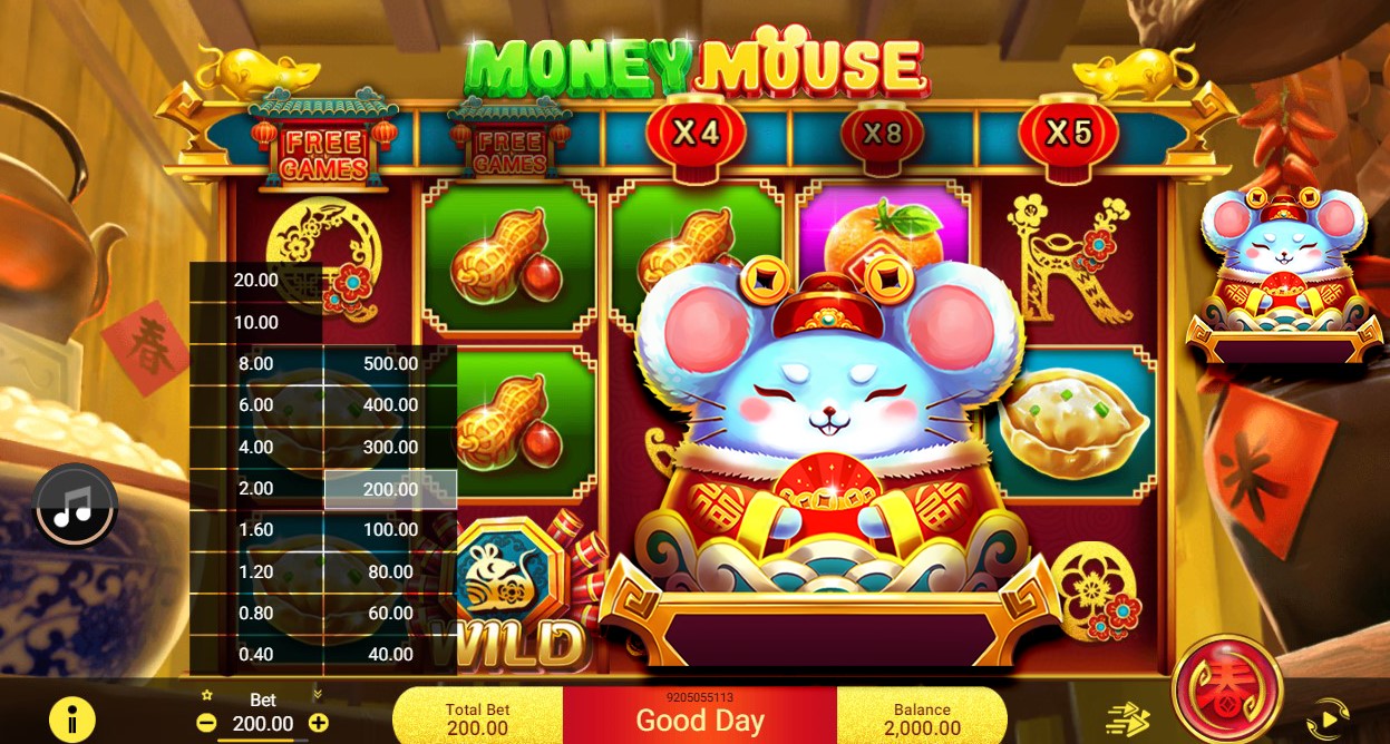 Demo spadegaming money mouse